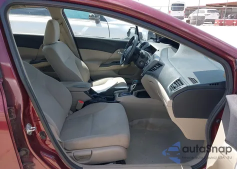 2012 Honda Civic Ex из США, поврежденный, VIN 2HGFB2F86CH542721